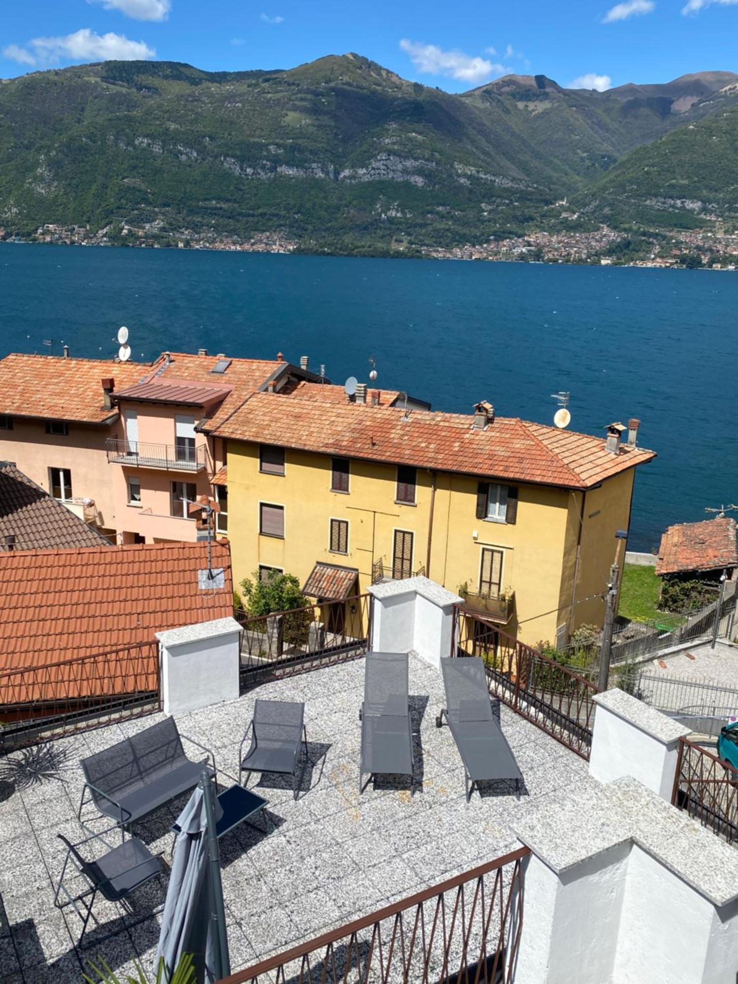 レッツェノMaddalena Lake Como View Terracesアパートメント エクステリア 写真