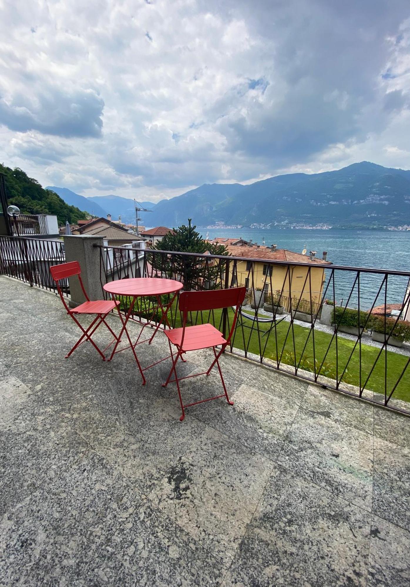 レッツェノMaddalena Lake Como View Terracesアパートメント エクステリア 写真